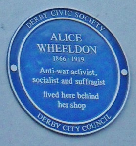 Alice plaque